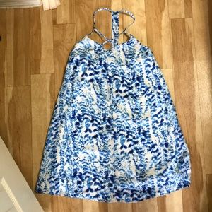 Cross-cross neck fun summer dress